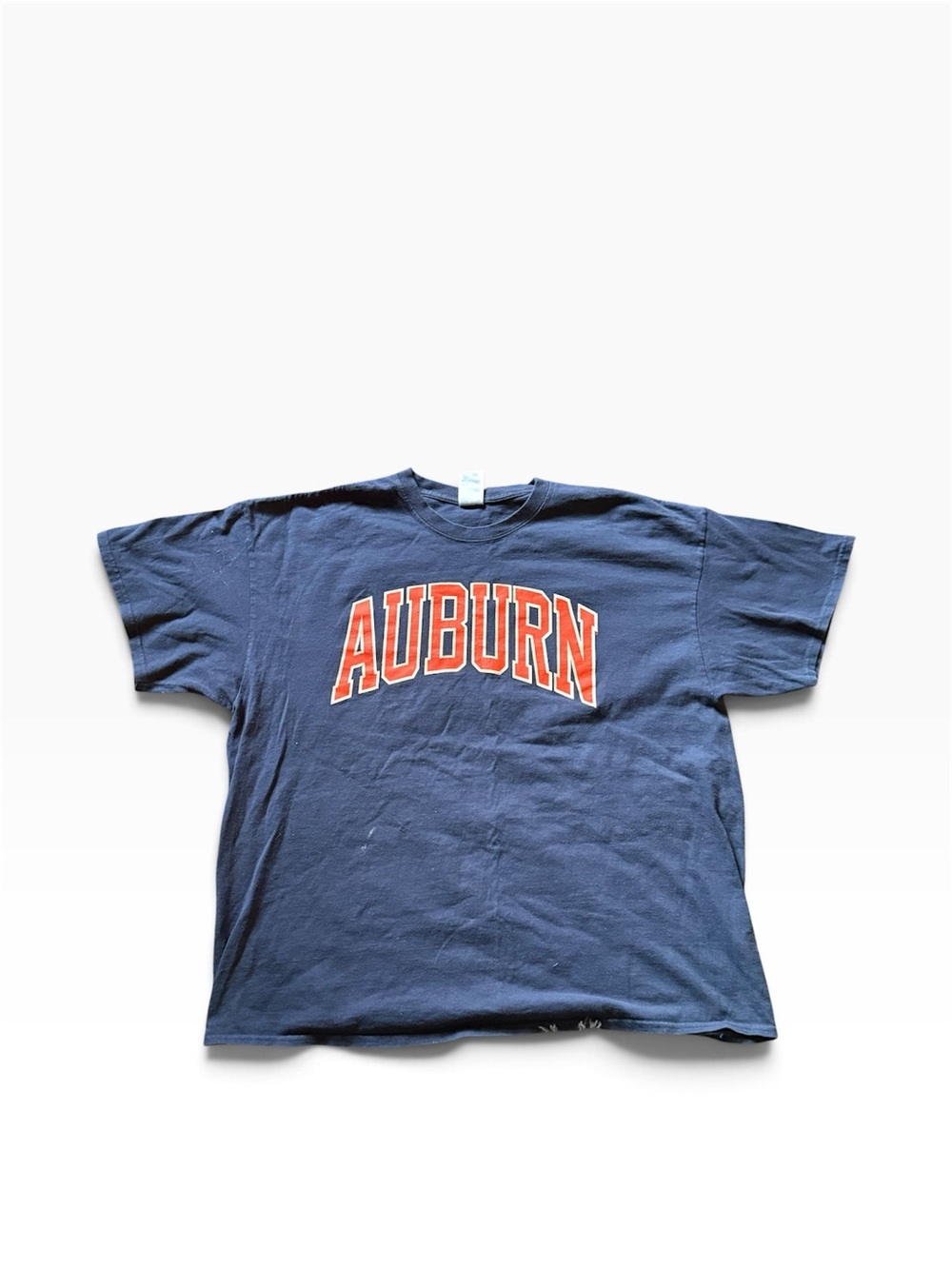 Gildan Navy Short-Sleeve Auburn Graphic Tee